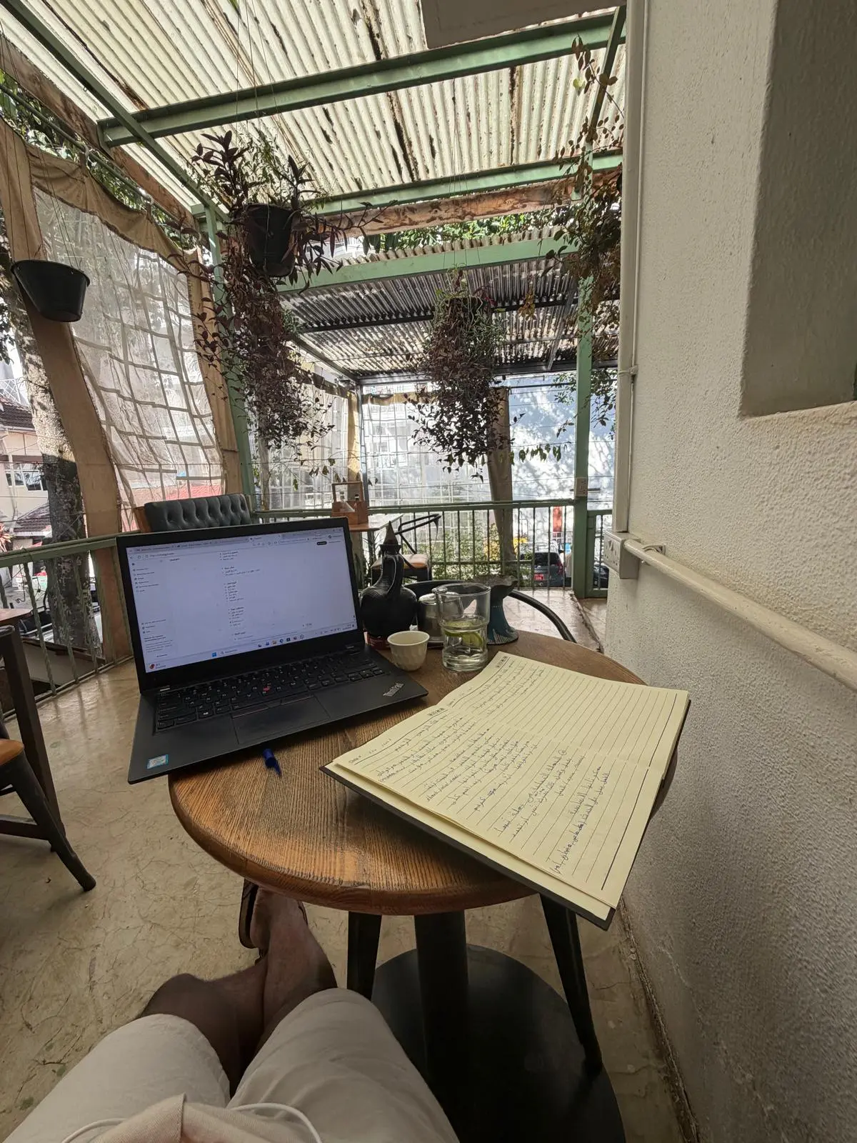 digital nomad view